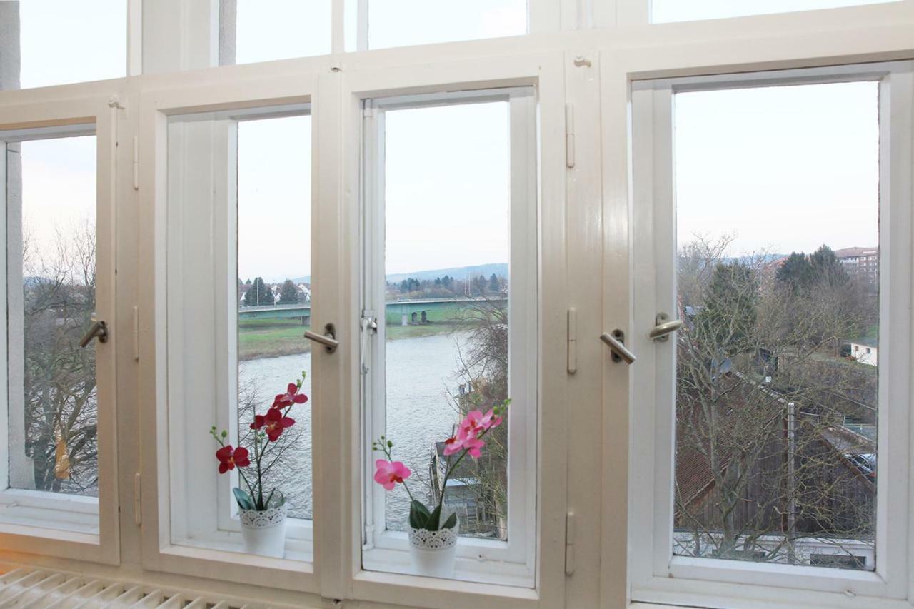 Ferienwohnung Inselvilla 하멜른 외부 사진